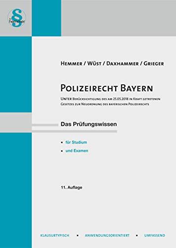 Polizei- und Sicherheitsrecht / Bayern (Skripten - Öffentliches Recht)