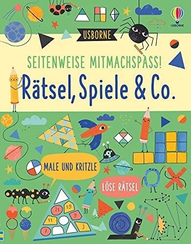 Seitenweise Mitmachspaß! Rätsel, Spiele & Co.