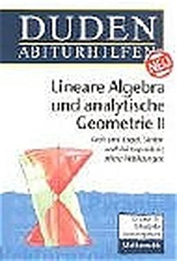 Duden Abiturhilfen, Lineare Algebra und analytische Geometrie, Leistungskurs