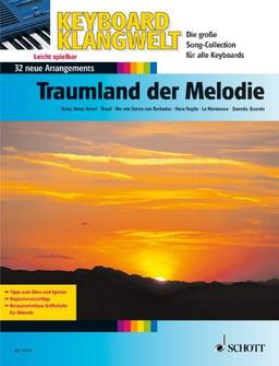 Traumland der Melodie: 32 neue Arrangements. Keyboard. (Keyboard Klangwelt)