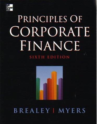 Principles of Corporate Finance