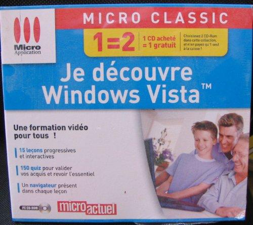 je decouvre windows vista