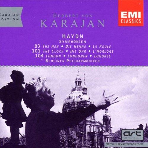 Karajan-Edition: Haydn Symphonien Nr. 83, 101, 104