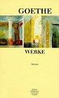 Werke in sechs Einzelbänden. Nach dem Text der Artemis-Gedenkausgabe der Werke Goethes: Werke, 6 Bde., Ln, Bd.6, Reisen