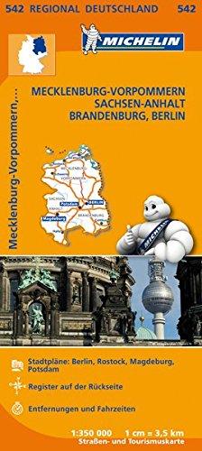 Mecklenburg-Vorpommern, Sachsen-Anhalt, Brandenburg, Berlin (Regionalkarten)