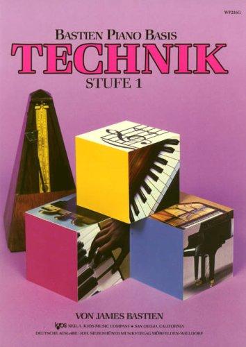 Technik Stufe 1 Bastien Piano Basis