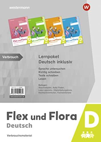 Flex und Flora - Deutsch inklusiv Ausgabe 2021: Lernpaket Deutsch inklusiv D