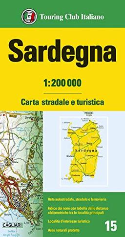 Sardinia (15) (Carta stradale e turistica, Band 15)