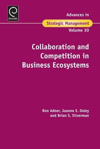 Collaboration and Competition in Business Ecosystems (Advances in Strategic Management, 30, Band 30)