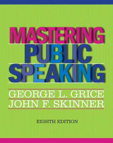 Mastering Public Speaking