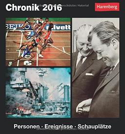 Chronik 2016: Personen, Ereignisse, Schauplätze