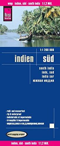 Reise Know-How Landkarte Indien, Süd (1:1.200.000): world mapping project