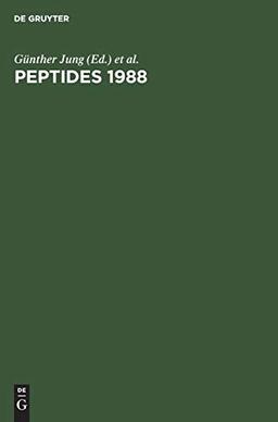 Peptides 1988: Proceedings of the 20th European Peptide Symposium. University of Tübingen, Tübingen, FRG, September 4–9, 1988