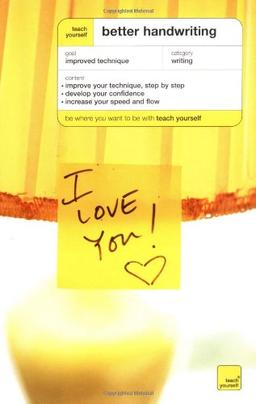 Teach Yourself Better Handwriting (Teach Yourself (McGraw-Hill))