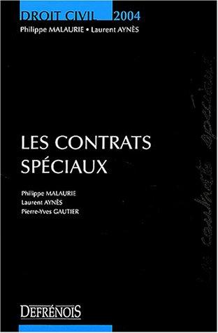 Les contrats spéciaux (Droit Civil)