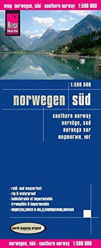 Reise Know-How Landkarte Norwegen Süd (1:500.000): world mapping project