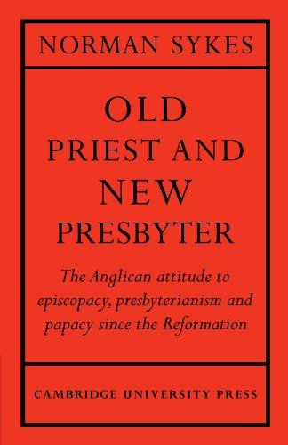 Old Priest and New Presbyter