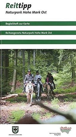 Reittipp Hohe Mark Ost: Reitwegenetz. Tourenvorschläge