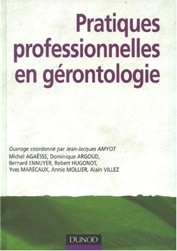 Pratiques professionnelles en gérontologie