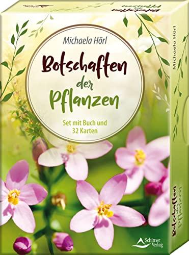 Botschaften der Pflanzen: - Set mit Buch und 32 Karten