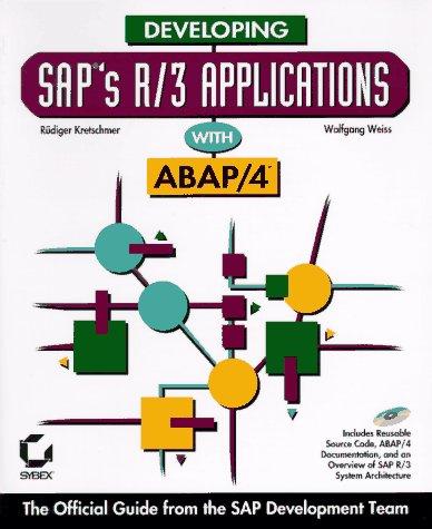 Developing SAP's R/3 Applications with ABAP/4