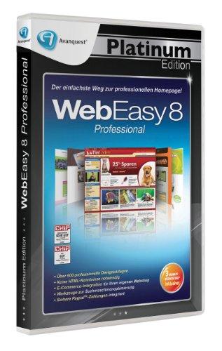 WebEasy 8 Professional - Avanquest Platinum Edition