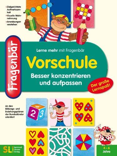 Fragenbär, Vorschule - Besser konzentrieren und aufpassen