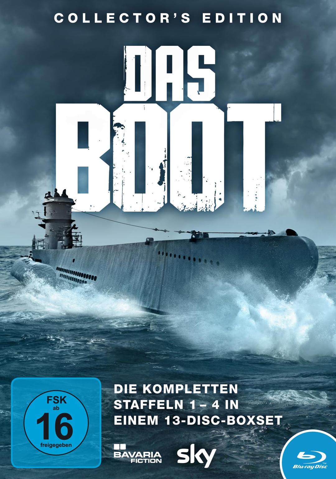 Das Boot - Collector's Edition: Die kompletten Staffeln 1-4 LTD. [Blu-ray]