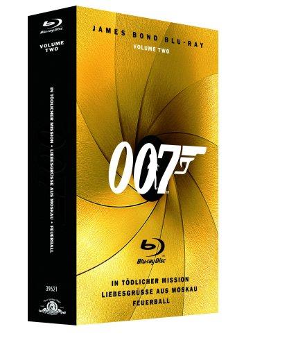 James Bond - Box Vol. 2: In tödlicher Mission/Liebesgrüsse aus Moskau/Feuerball [Blu-ray]