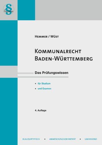 Kommunalrecht Baden Württemberg