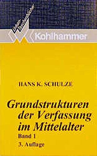 Grundstr.d.VerfNICHT EINLAGERN UTB 371, Mittelalter Bd.1, 3.A: Stammesverband, Gefolgschaft, Lehnswesen, Grundherrschaft (Urban-Taschenbücher)