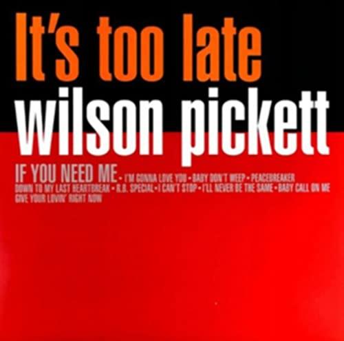 WILSON PICKETT - Its Too Late (1 LP) [Vinyl LP]