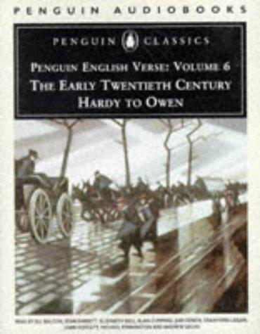 Penguin English Verse: The Early Twentieth Century Hardy to Owen (Penguin Classics)