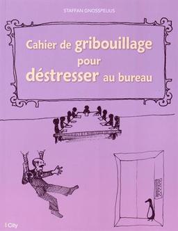 Cahier de gribouillage pour déstresser au bureau