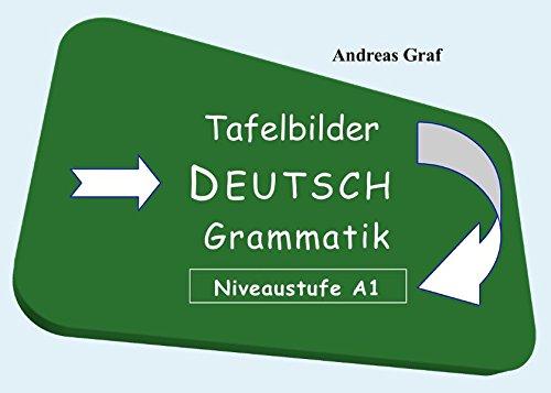 Tafelbilder Deutsch: Grammatik Niveaustufe 1