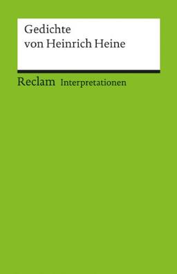 Interpretationen: Gedichte von Heinrich Heine: 14 Beiträge