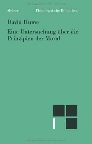 Untersuchung über die Prinzipien der Moral