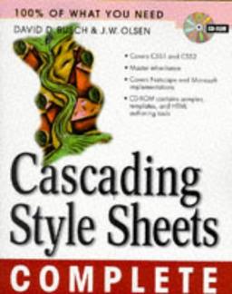 Cascading Style Sheets Complete, w. CD-ROM (MCGRAW HILL COMPLETE SERIES)