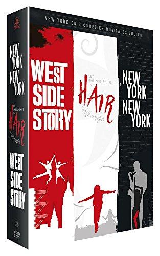 Coffret comédies musicales 3 films : hair ; new york new york; west side story [FR Import]