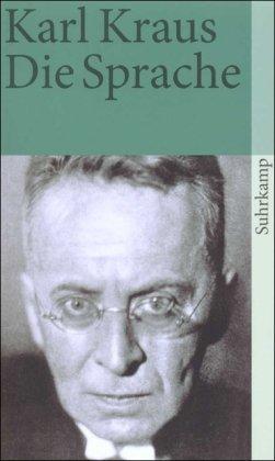 Schriften in den suhrkamp taschenbüchern. Erste Abteilung. Zwölf Bände: Band 7: Die Sprache: ABT I / BD 7 (suhrkamp taschenbuch)
