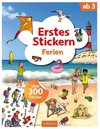 Erstes Stickern Ferien: Mit über 300 Stickern