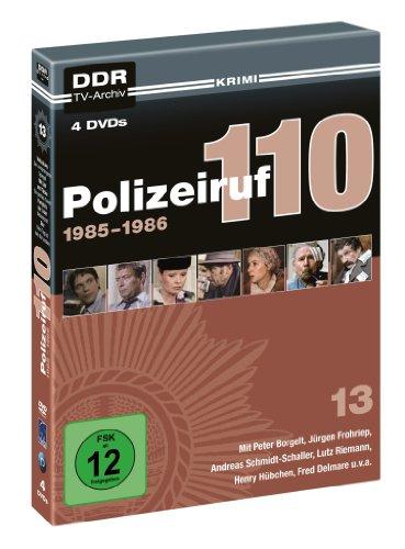 Polizeiruf 110, 13: 1985-1986 (DDR TV-Archiv) [4 DVDs]