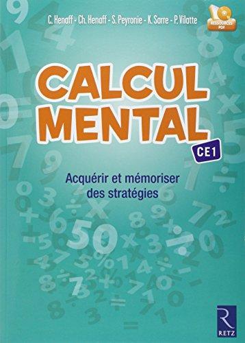 Calcul mental CE1 : acquérir et mémoriser des stratégies