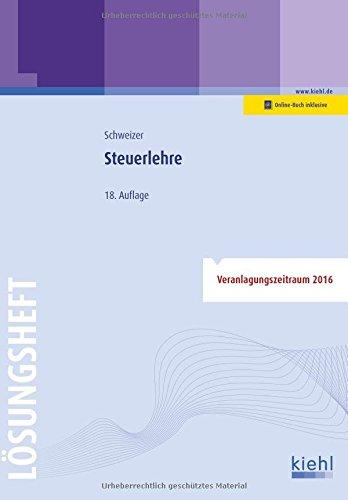 Steuerlehre - Lösungsheft