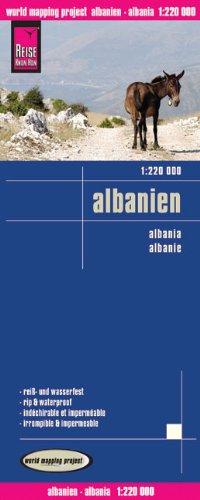 Reise Know-How Landkarte Albanien (1: 220 000)