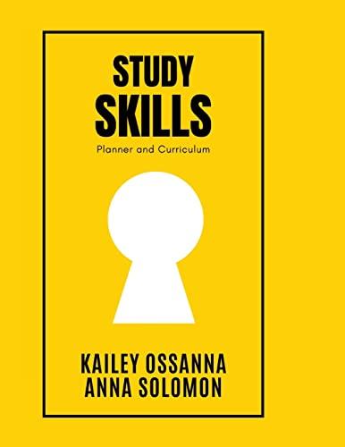 Study Skills: Planner and Curriculum