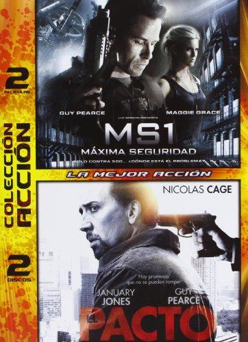 Pack: El Pacto + MS1: Máxima Seguridad (Import Dvd) (2013) Nicolas Cage; Guy P