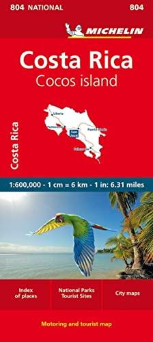 Michelin Costa Rica: Straßen- und Tourismuskarte 1:600.000 (MICHELIN Nationalkarten)