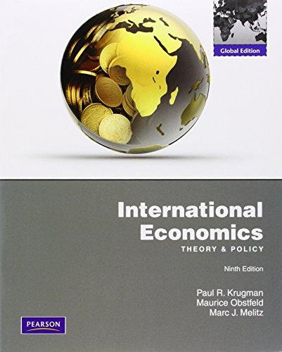 International Economics: Theory & Policy