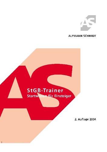 StGB-Trainer. Startwissen für Einsteiger